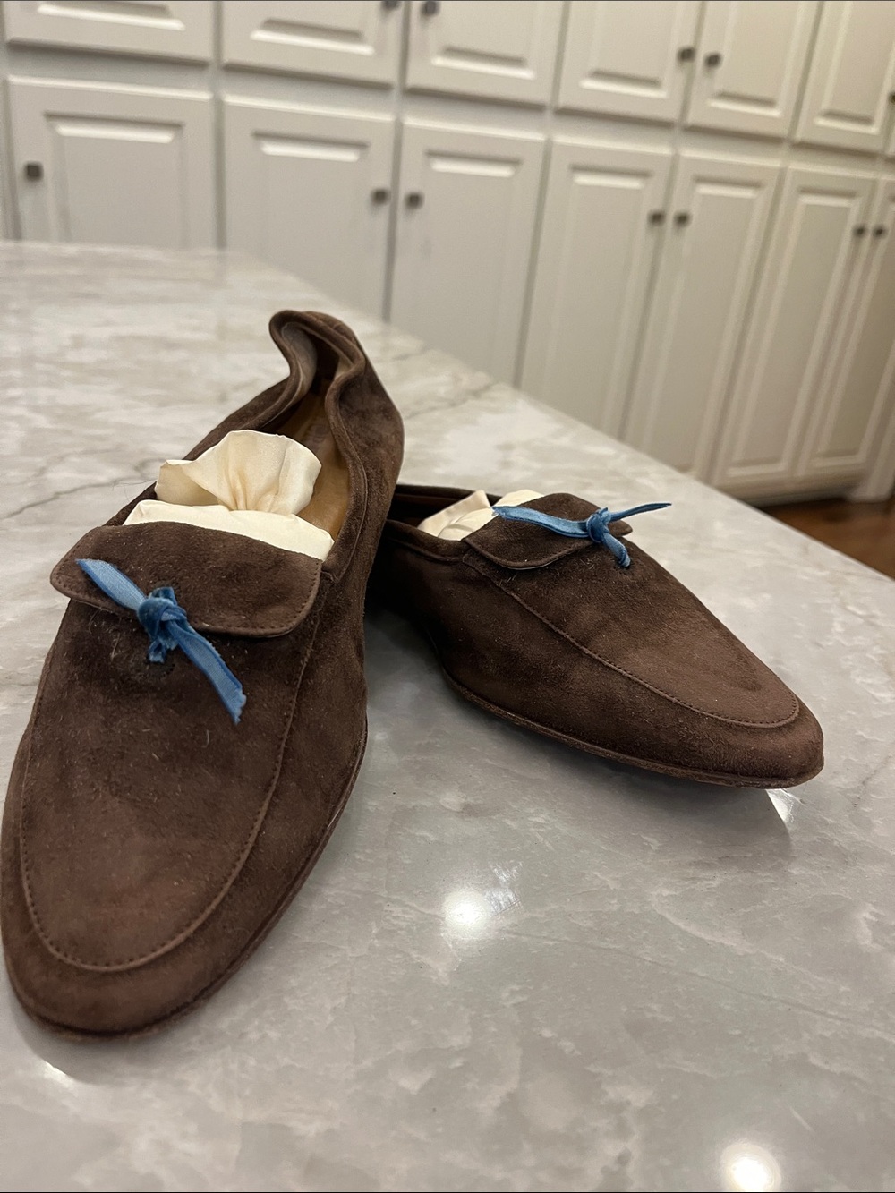 J.Crew Brown Suede Loafers Size 8
